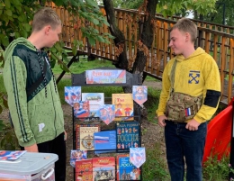 Книжная выставка &laquo;Флаг державы &ndash; символ славы&raquo;