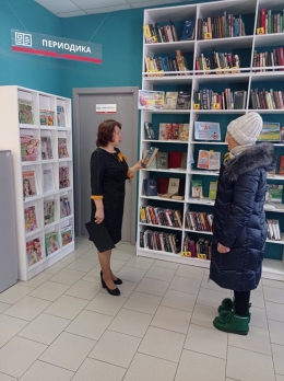 Беседа у книжной выставки &laquo;Раздолье книжное&raquo;